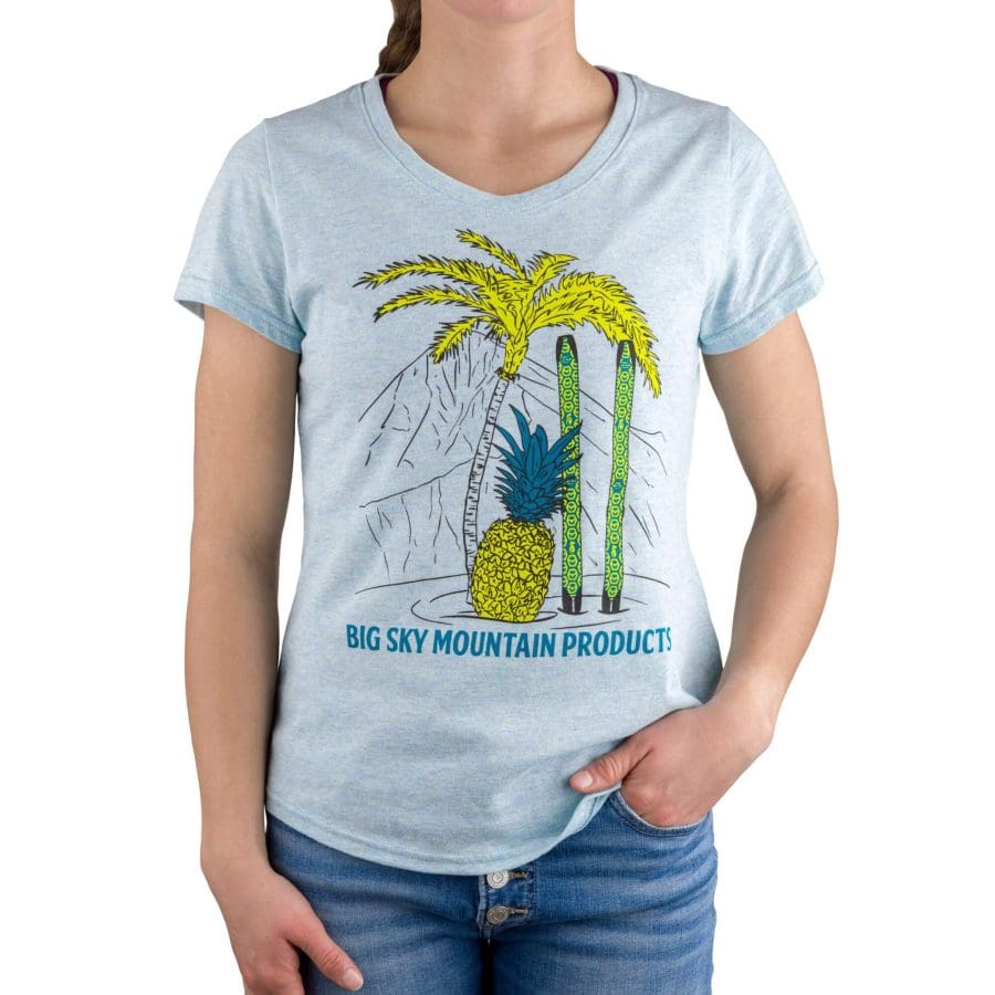 Big Sky Mountain Products Tropical Mountain Tee Shirt